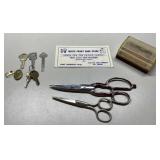 Vintage keys, scissors & more Vintage keys, scissors & more