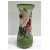 Antique hand painted vase 8 1/2' Antique hand painted vase 8 1/2'