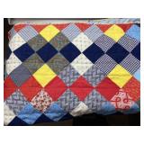 Large vintage quilt Large vintage quilt
