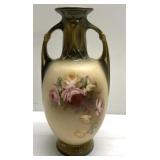 Antique hand painted vase Austria 7 1/2' tall Antique hand painted vase Austria 7 1/2' tall