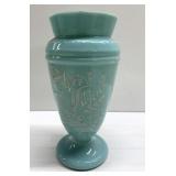 Pretty vintage jadeite-look vase-vintage Pretty vintage jadeite-look vase-vintage
