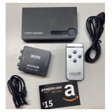 AV to HDMI Converter, Ugreen 3x1 HDMI Switch, & AV to HDMI Converter, Ugreen 3x1 HDMI Switch, &