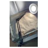 Flexible desk lamp Total length 35 inches long Flexible desk lamp Total length 35 inches long