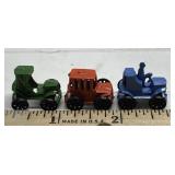 TINY TINY under 1' little farm tractors-die cast TINY TINY under 1' little farm tractors-die cast