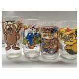 Vintage Character glasses-Rocky, Smurfs, Muppets Vintage Character glasses-Rocky, Smurfs, Muppets