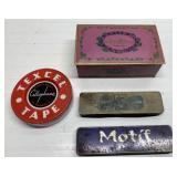 Vintage Tin Containers Vintage Tin Containers