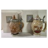 Vintage Avon steins-Christmas & Wild West Vintage Avon steins-Christmas & Wild West