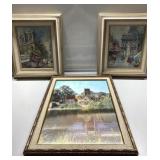 Vintage framed art from Nortons Fine Art Studio Vintage framed art from Nortons Fine Art Studio