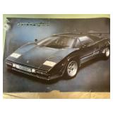 Vintage Lamborghinii poster Vintage Lamborghinii poster