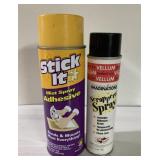 Adhesive Sprays- Half full Adhesive Sprays- Half full