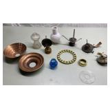 Oil Lamp Pieces and more Oil Lamp Pieces and more