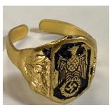 Vintage swastika ring Vintage swastika ring