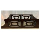 Art deco wood wall shelf 24 x 8.5 x 5 Art deco wood wall shelf 24 x 8.5 x 5
