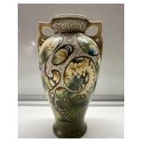 Marked antique urn vase 13' tall Marked antique urn vase 13' tall