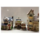 Vintage Christmas village pieces Vintage Christmas village pieces