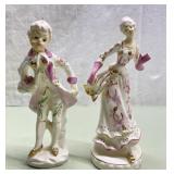 Vintage Porcelain Colonial Figurines Vintage Porcelain Colonial Figurines