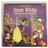 1969 Disney Snow White vinyl record & book 1969 Disney Snow White vinyl record & book