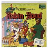 1973 Disney Robin Hood vinyl record & book 1973 Disney Robin Hood vinyl record & book