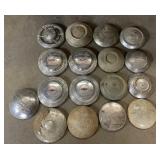 Lot of antique hubcaps & wheel covers Lot of antique hubcaps & wheel covers