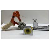 Sears tape measure, tape dispenser, stapler Sears tape measure, tape dispenser, stapler