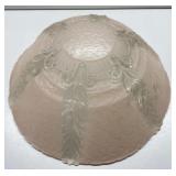 Art Deco pink glass lamp shade Art Deco pink glass lamp shade