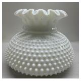 Antique hobnail glass lamp shade 8' tall Antique hobnail glass lamp shade 8' tall
