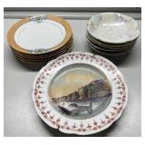 Noritake China and German Plates- Noritake China and German Plates-