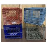 Milk crates Milk crates