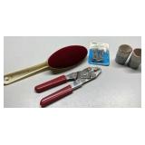Toothpick holders, tool, lent brush, U-Bolts Toothpick holders, tool, lent brush, U-Bolts
