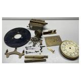 Lot of vintage & antique clock parts Lot of vintage & antique clock parts