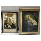 Antique religious & silhouette pieces Antique religious & silhouette pieces