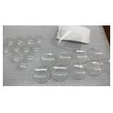 Pyrex & Speedglas lenses & Chemical Watch Glass Pyrex & Speedglas lenses & Chemical Watch Glass