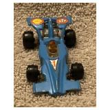 Vintage Yatming Honda STP Shell race car w/ guy Vintage Yatming Honda STP Shell race car w/ guy