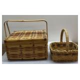 Vintage Japan & 2000 Longaberger baskets Vintage Japan & 2000 Longaberger baskets