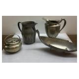 Mid century mod Pewter-Olso Norway, Poole's Pewter Mid century mod Pewter-Olso Norway, Poole's Pewter