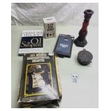 1971 Decanter, Ruby Red candlestick & more 1971 Decanter, Ruby Red candlestick & more