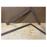 Metal Stanley Framing Squares- 1 Brass Metal Stanley Framing Squares- 1 Brass