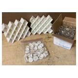 Spice Jars with Labeled Lids & Wall Jar Organizer Spice Jars with Labeled Lids & Wall Jar Organizer