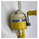 Vintage Zebco Snoopy kids fishing pole Vintage Zebco Snoopy kids fishing pole