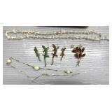 Lizard & other brooches and costume jewelry Lizard & other brooches and costume jewelry