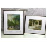 Signed matted prints Signed matted prints