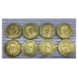 President token coins (in small section) President token coins (in small section)
