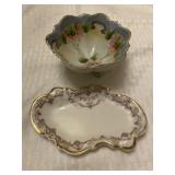 Antique trinket dishes Antique trinket dishes