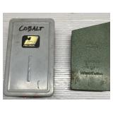 Drill bit set in case & empty case Drill bit set in case & empty case