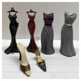 Little decorative shoes, dresses & dress vases Little decorative shoes, dresses & dress vases