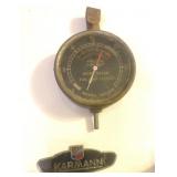 Antique engine vacuum fuel pump tester & badge for Antique engine vacuum fuel pump tester & badge for