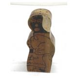 Antique wood salt shaker Antique wood salt shaker