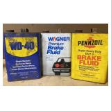 WD-40 half full, Wagner Brake Fluid full, & WD-40 half full, Wagner Brake Fluid full, &