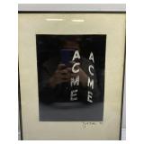 1988 Janet Cooks signed piece 1988 Janet Cooks signed piece