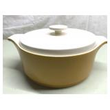 Vintage yellow bean pot-ceramic-no marks Vintage yellow bean pot-ceramic-no marks